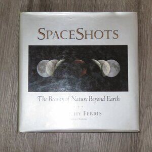 Spaceshots timothy Ferris 1st Edition 1984 HB Constellation Map Included (B334)